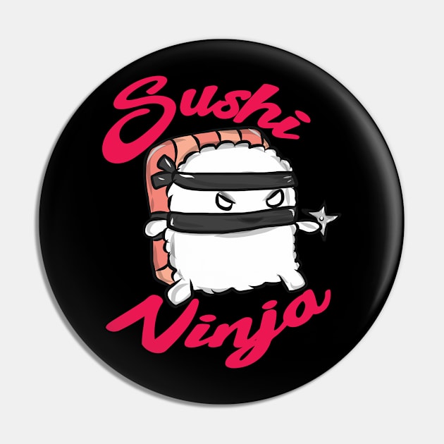 sushi Pin by LennartDesigns