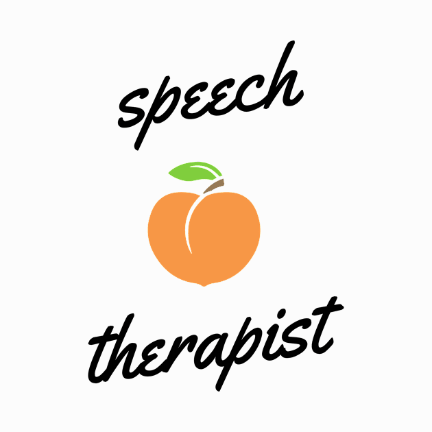 Speech Therapist Cute Funny Design by mon-