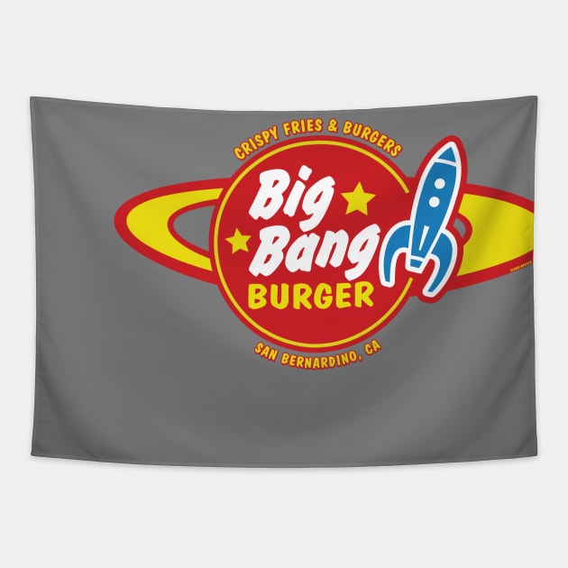 Big Bang Burger [Rx-Tp] Tapestry by Roufxis