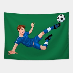 Soccer Boy Tapestry