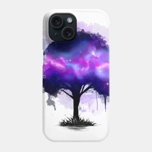 Galaxy tree Phone Case