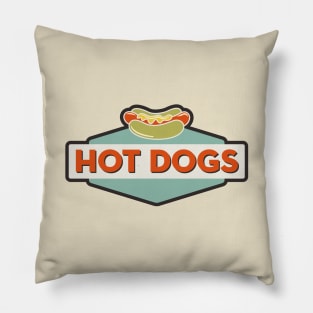 Hot Dogs Pillow