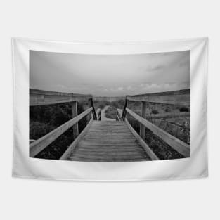 Walk To The Beach Tapestry