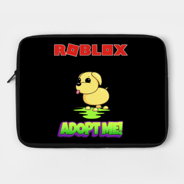 Roblox Adopt Me Puppy Dog Roblox Laptop Case Teepublic - roblox puppy picture