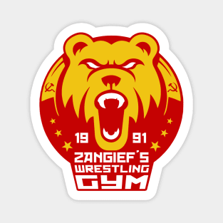 Russian Wrestling Gym Magnet