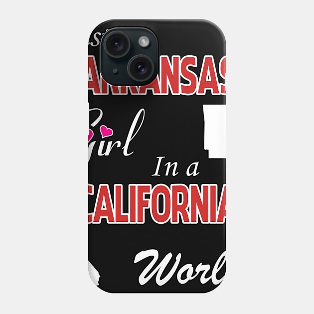 Arkansas - California Phone Case by ALEXANDRA PIVOVAROVA |