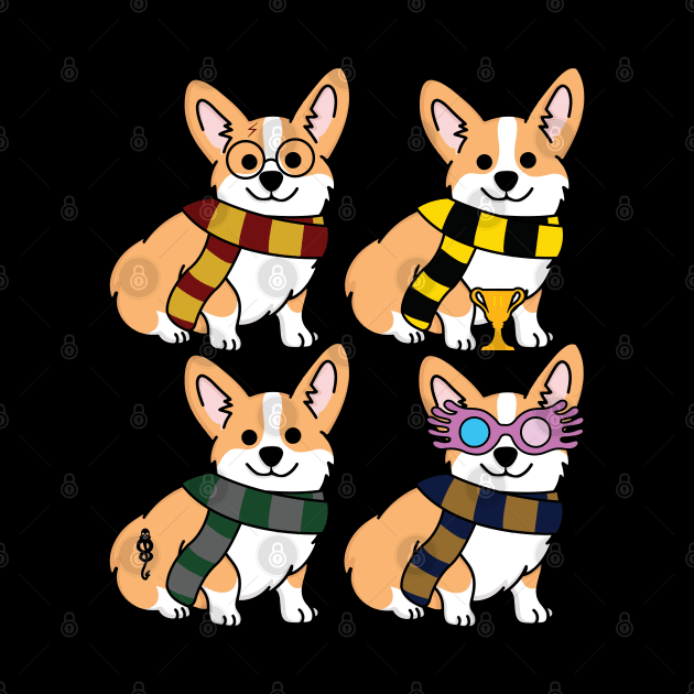 Nerdy Pups by scaredmuffin