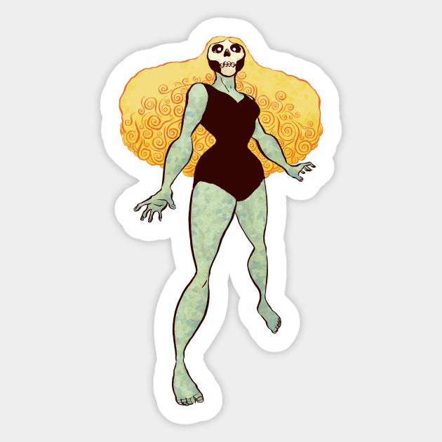 Fantomah  Superhero  Sticker