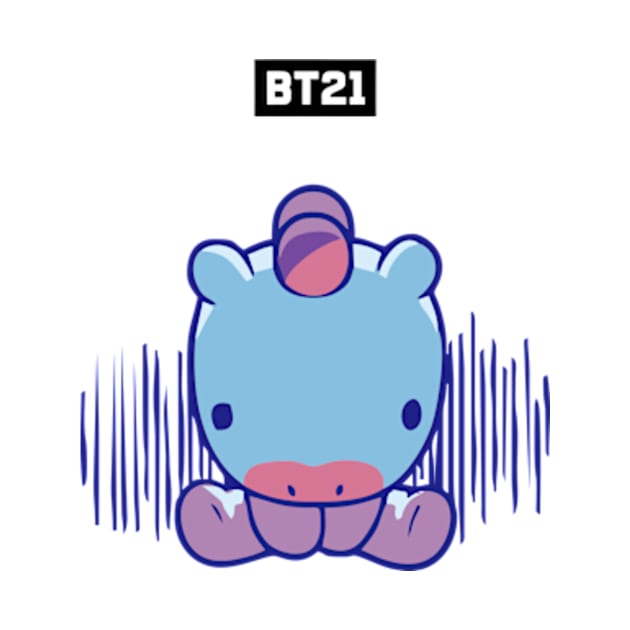 bt21 bts exclusive design 116 by Typography Dose