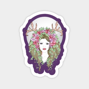 Full Moon Goddess Magnet