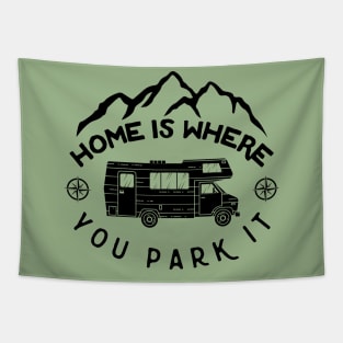 Home is Where You Park It Tapestry