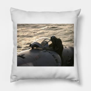 Sea Harrier Pilot Pillow