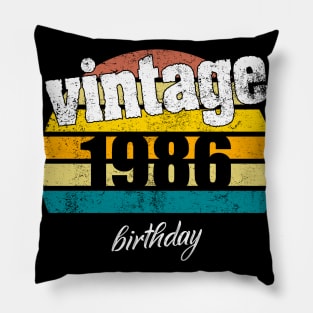 Vintage 1986 Pillow