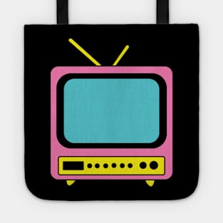 80s 90s nostalgia TV CMYK Tote