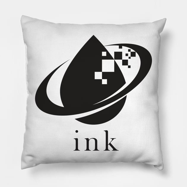 ink artwork Pillow by SASTRAVILA