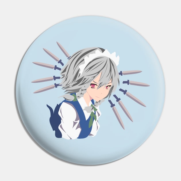 Sakuya Izayoi Pin by stargatedalek