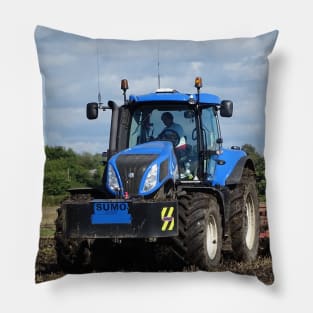 389 Horses Cultivating Pillow