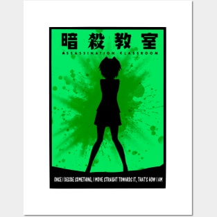 8 PCS/Set Anime Assassination Classroom Embossed Posters Wall Arts