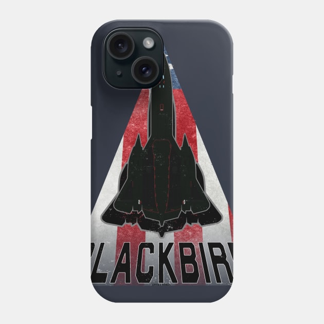 SR-71 Blackbird Phone Case by Wykd_Life