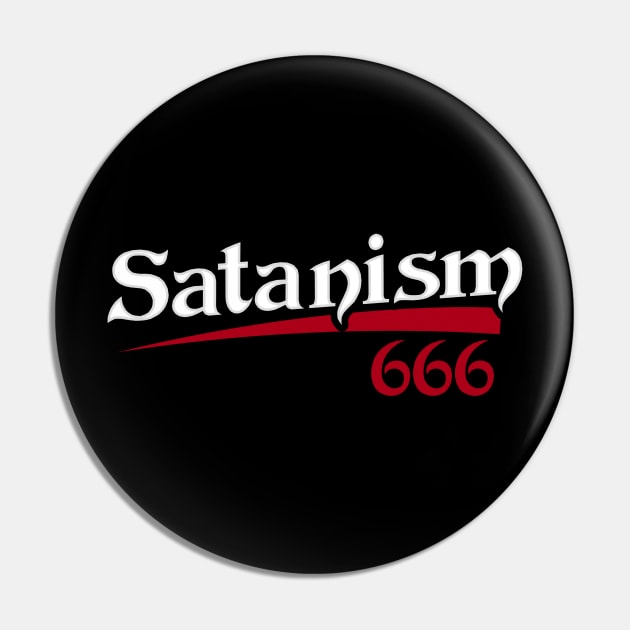 Merry Antichristmas I Satan Claus I Satanism Baphomet design Pin by biNutz
