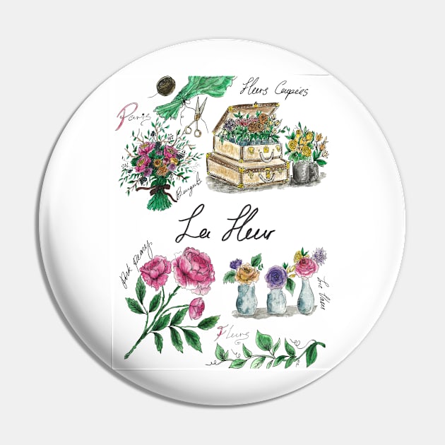 La Fleur Pin by CasValli