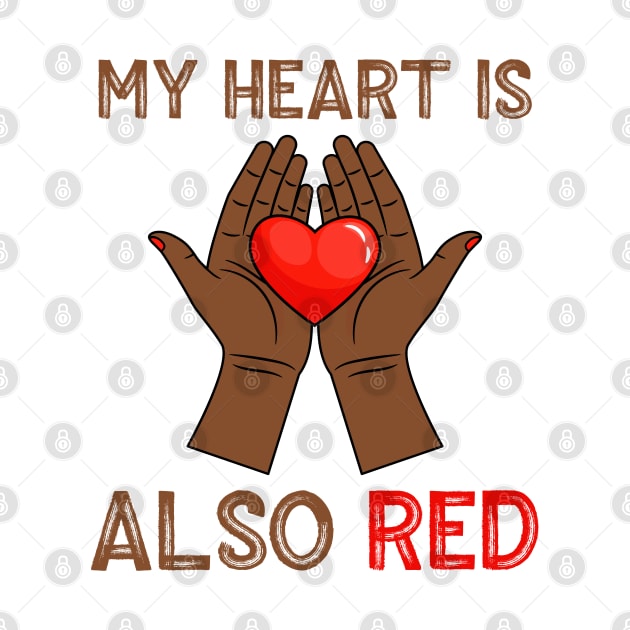 Black Pride Heart Also Red by AllWellia