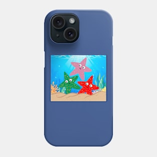 Colorful Funny Fish With Googly Eyes Phone Case