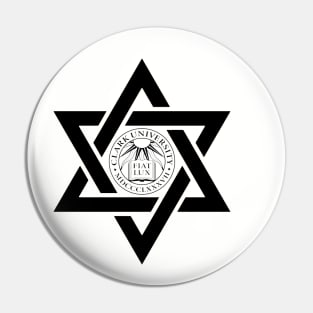 Clark University Against College Antisemitism Pin