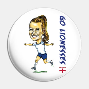 Ella Toone - England football player Pin