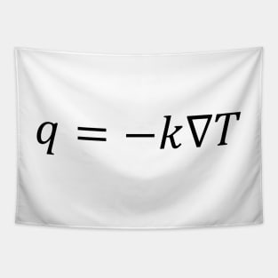 Fourier Law Of Conductivity Tapestry