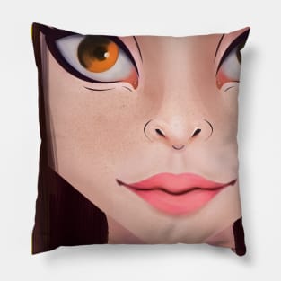 Anime face mask Pillow