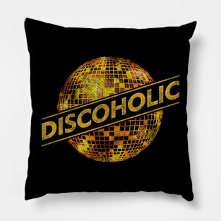 VINTAGE DISCO LAMP - DISCOHOLIC Pillow