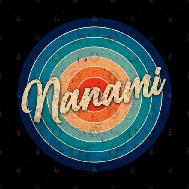 Personalized Name Nanami Classic Styles Birthday Anime by Amir Dorsman Tribal