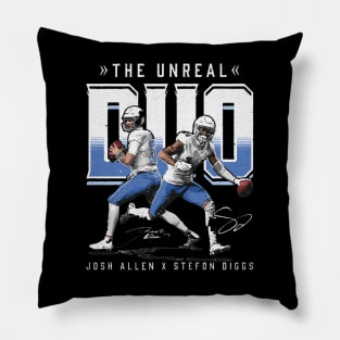 Josh Allen & Stefon Diggs Buffalo Duo Pillow