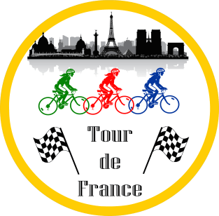 Tour de France Magnet