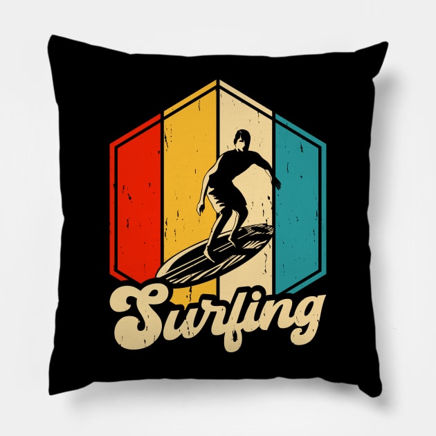 Surfing  T Shirt For Women Men Pillow by QueenTees