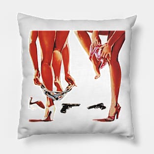 Franco - Two Spies Female Spies With Flowered Panties Pillow