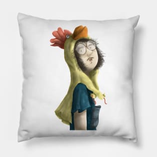 Chicken costume Pillow