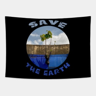 save the earth Tapestry