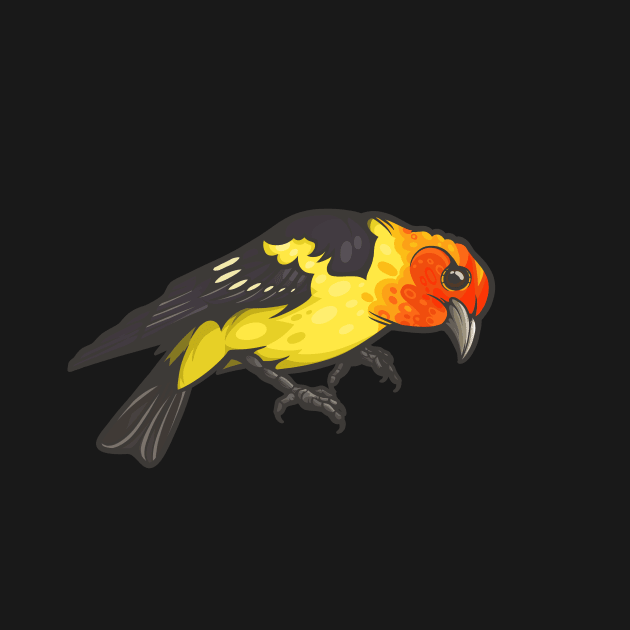 Western Tanager by Ginboy