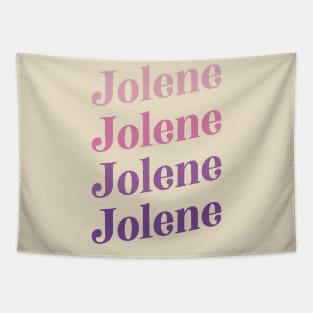 Jolene Retro Boho Design - Bubble gum barbie color way Tapestry