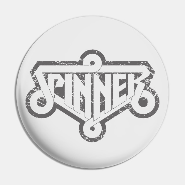 Blade Runner Spinner Logo Weathered Blade Runner Pin Teepublic