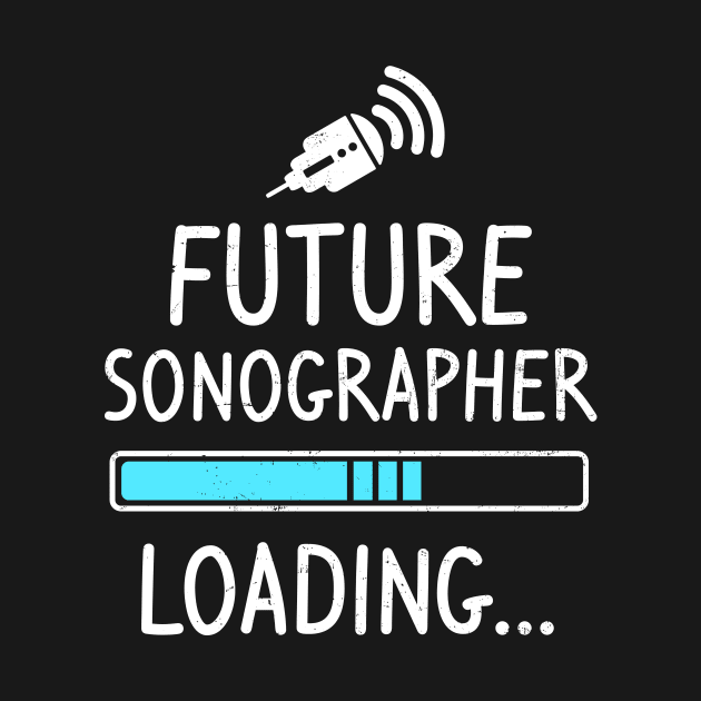 Cardiac Sonographer Shirt | Future Sonographer Loading Gift by Gawkclothing