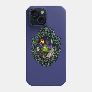 Kitsch Cameo: Science Fiction Noir Tree Frog Phone Case