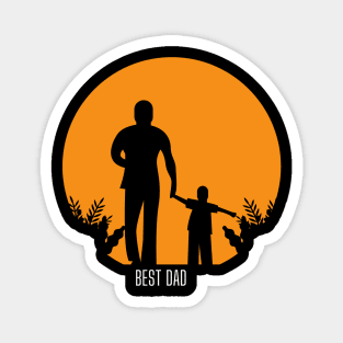 best dad in the galaxy Magnet