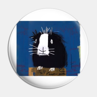 Funny Cartoon Guinea Pig Pin