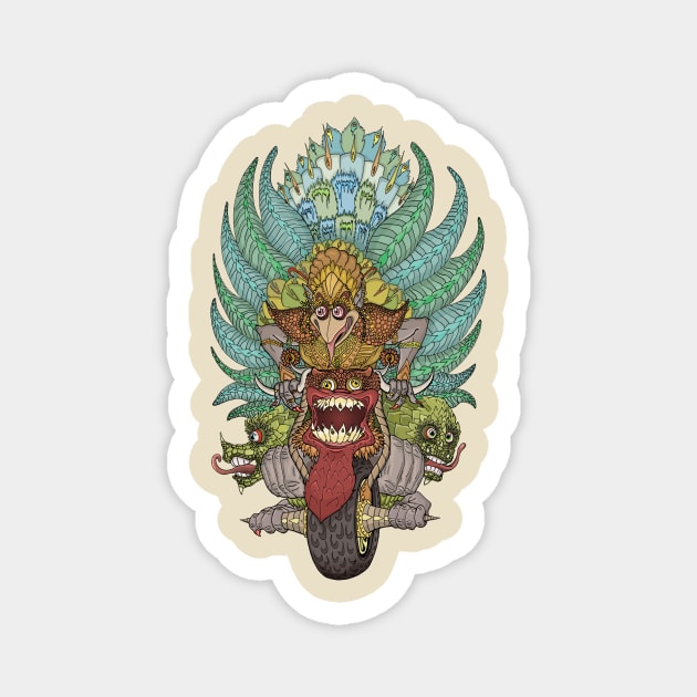 Garuda Magnet by Solid Fish Designs