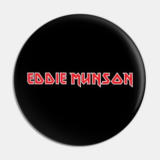 Eddie Munson Maiden 2 Pin