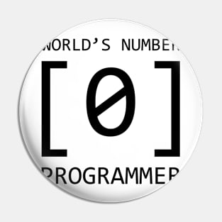 World number 0 Programmer Pin