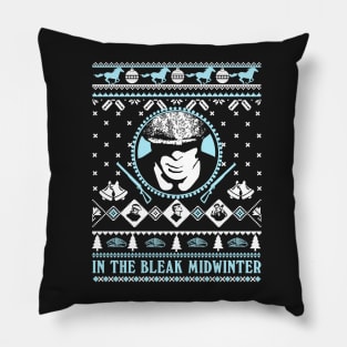 Peaky Ugly Christmas Sweatshirt Pillow